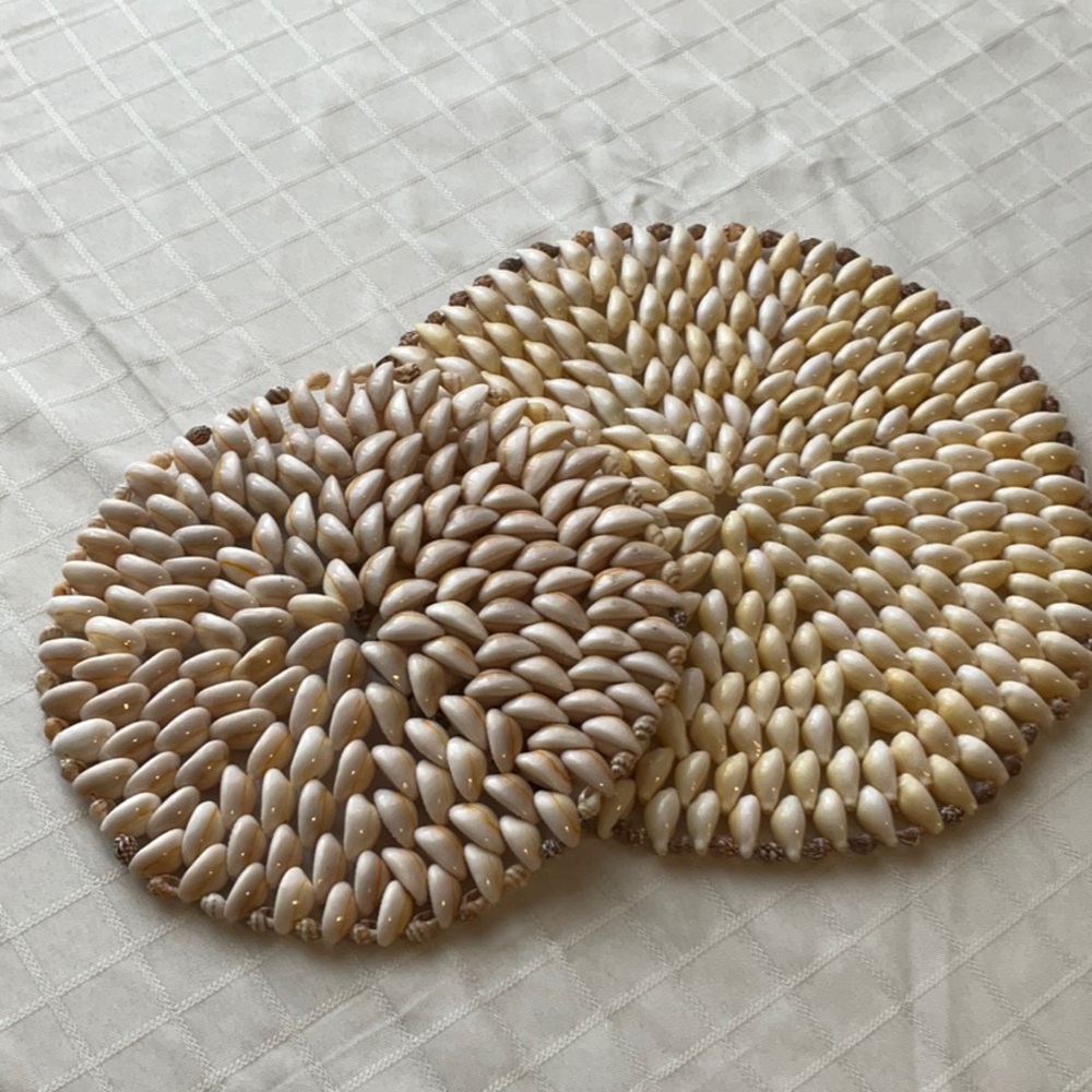 COPY - Cowrie Shell Trivets